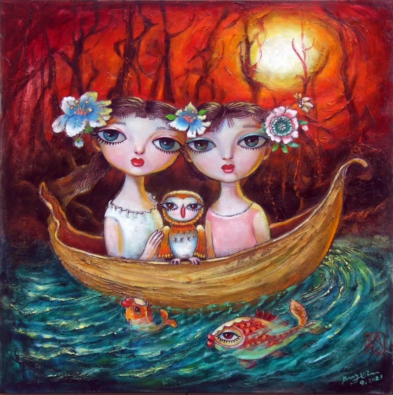 Little Boat by artist Ping Irvin
